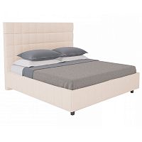 кровать большая 200х200 shining modern светло-бежевая в Сочи