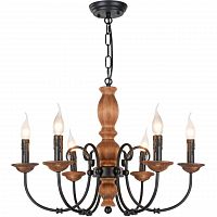 подвесная люстра freya benigna fr2170-pl-06-br в Сочи