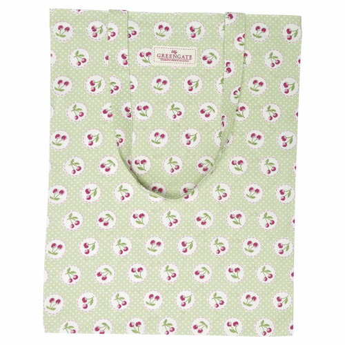 сумка хлопковая cherry berry p.green в Сочи