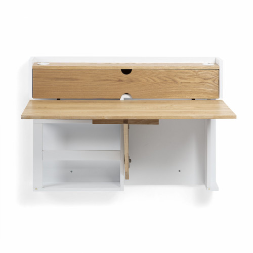 настенный письменный стол cathly 100x74 натуральный шпон в Сочи