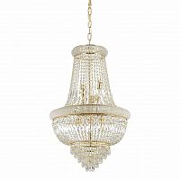 подвесная люстра ideal lux dubai sp10 ottone в Сочи