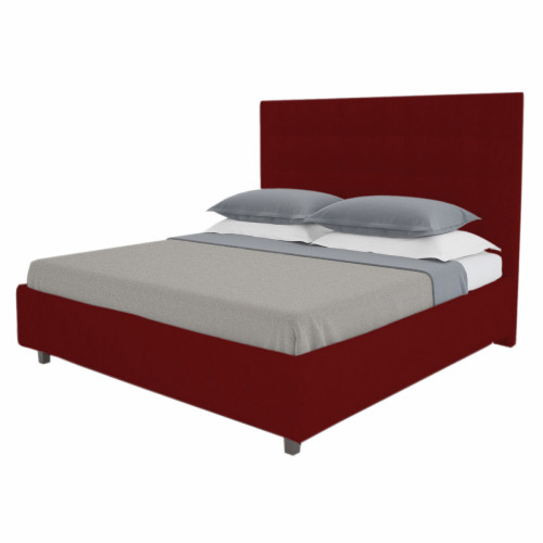 кровать двуспальная 180х200 красная royal black в Сочи