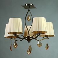 потолочная люстра brizzi bx03203/5 bronze cream в Сочи