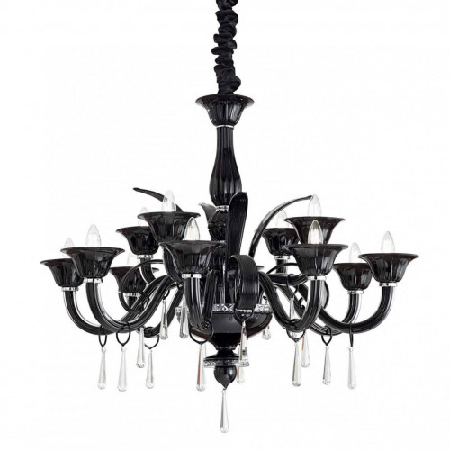 подвесная люстра ideal lux renoir sp12 nero в Сочи