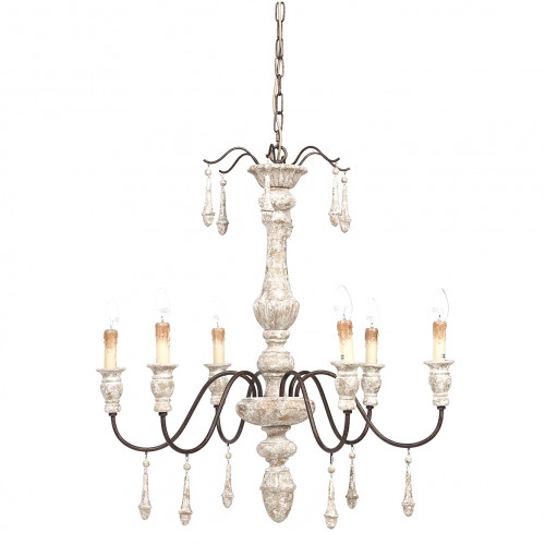 люстра-канделябр подвесная barselo с эффектом старения в Сочи