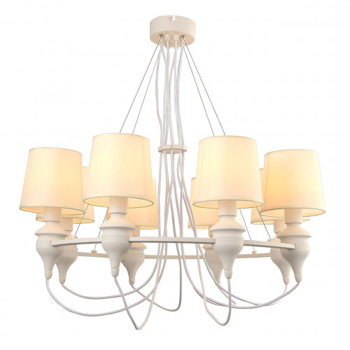 подвесная люстра arte lamp sergio a3326lm-8wh в Сочи