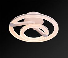 потолочный светодиодный светильник idlamp jenevra 397/2pf-ledwhitechrome в Сочи