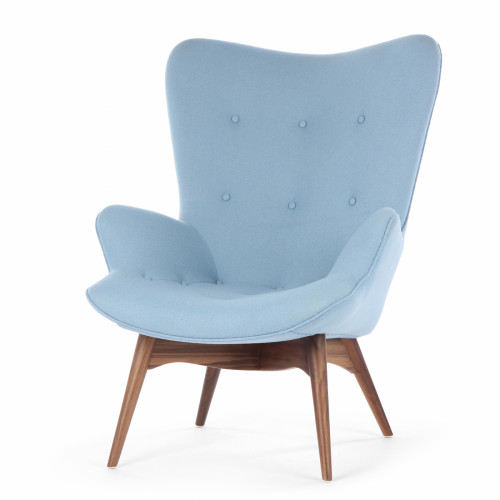 кресло contour 2 светло-голубое в Сочи