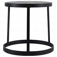 стол журнальный black wild oak cubaans antique zurich 60 черный в Сочи