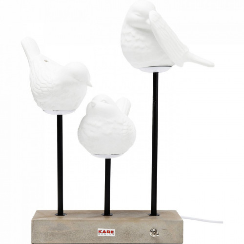 лампа настольная birds белая в Сочи