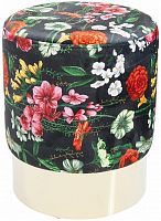 kare design пуф flores, коллекция "флорес" 35*42*35, полиэстер, дсп, сталь, мультиколор в Сочи