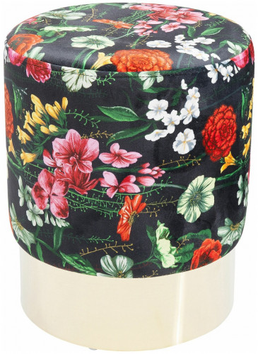 kare design пуф flores, коллекция "флорес" 35*42*35, полиэстер, дсп, сталь, мультиколор в Сочи