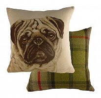 подушка с принтом waggydogs pug в Сочи