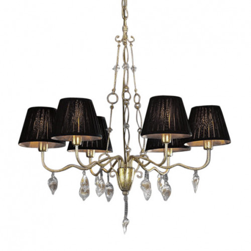 люстра kit от schuller золото/черная/янтарная в Сочи