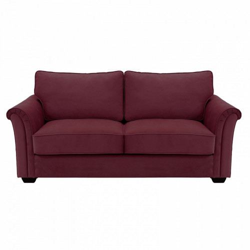 диван-кровать sydney двухместный прямой темно-красный в Сочи