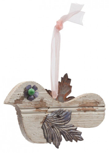 элемент декора подвесной птичка blanche в Сочи