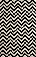 ковер zig zag чёрный 240х330 в Сочи