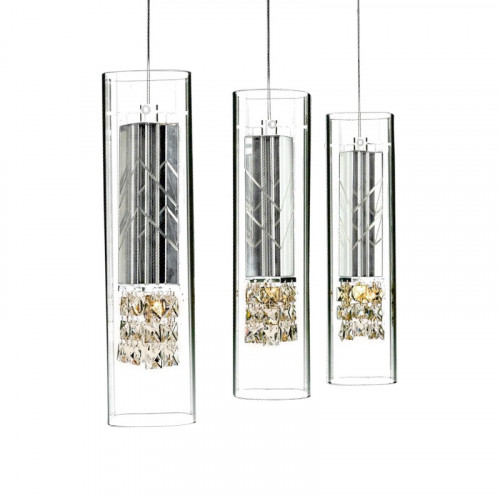 подвесной светильник md102804-3a cr от illuminati в Сочи