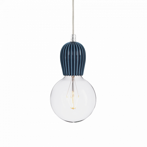 подвесной светильник keramik rib indigo aluminum в Сочи