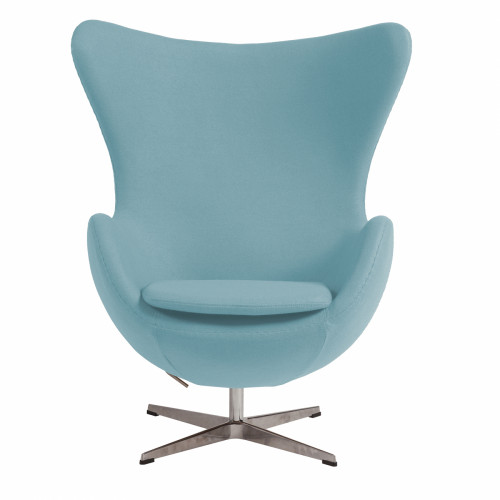 кресло egg chair голубое в Сочи