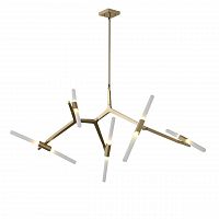 подвесная люстра st luce laconicita sl947.202.10 белая в Сочи