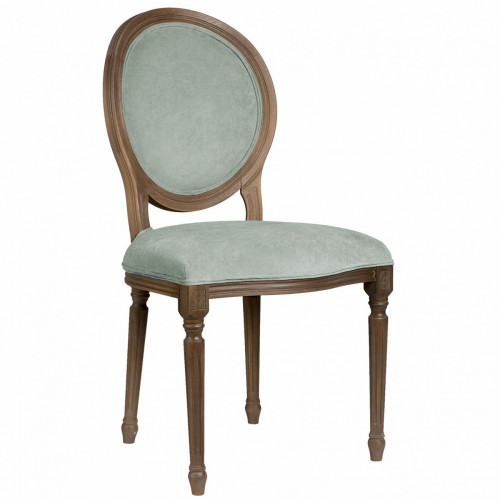 стул с овальной спинкой медальон светло-зеленый в Сочи