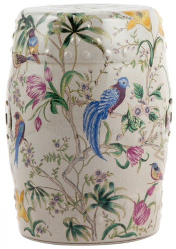 керамический столик-табурет garden stool сад в Сочи