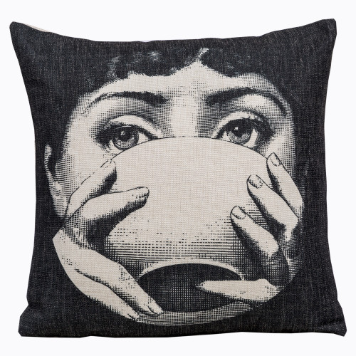 арт-подушка tea time fornasetti в Сочи