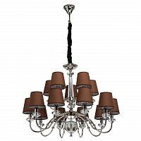 подвесная люстра mw-light софия 7 355013715 коричневая в Сочи