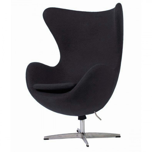 кресло egg chair пепельно-серое в Сочи
