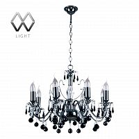 подвесная люстра mw-light барселона 313010208 черная в Сочи