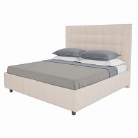 кровать большая 200х200 royal black светло-бежевая в Сочи