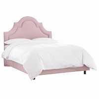 кровать двуспальная 180х200 розовая kennedy lilac linen в Сочи