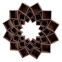 стеллаж лотос 3 круга орех от odingeniy в Сочи