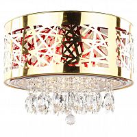 люстра nicolette золото, прозрачная в Сочи