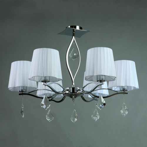 подвесная люстра brizzi bx03203/6 chrome в Сочи