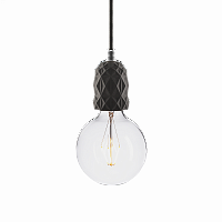 подвесной светильник beton air black aluminum в Сочи