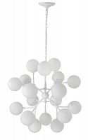 подвесная люстра crystal lux medea white sp18 белая в Сочи