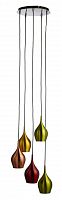 подвесная люстра arte lamp vibrant a6412sp-5cc разноцветная в Сочи