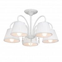 потолочная люстра vitaluce v3467/5pl белая в Сочи