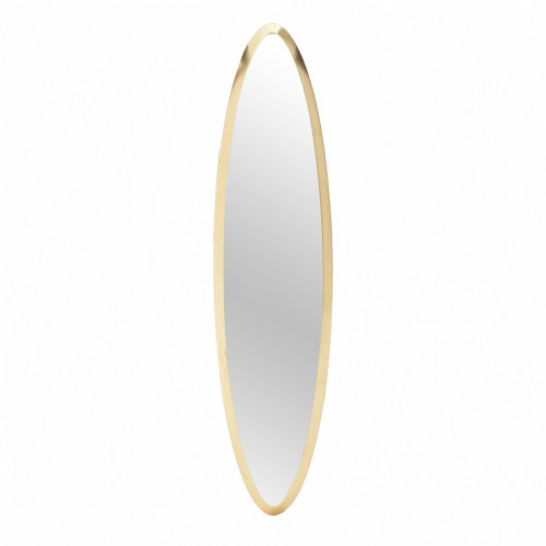 зеркало золотое овальное в узкой раме gold oval в Сочи