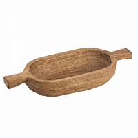 плошка коричневый,ручки ,15*27 в Сочи