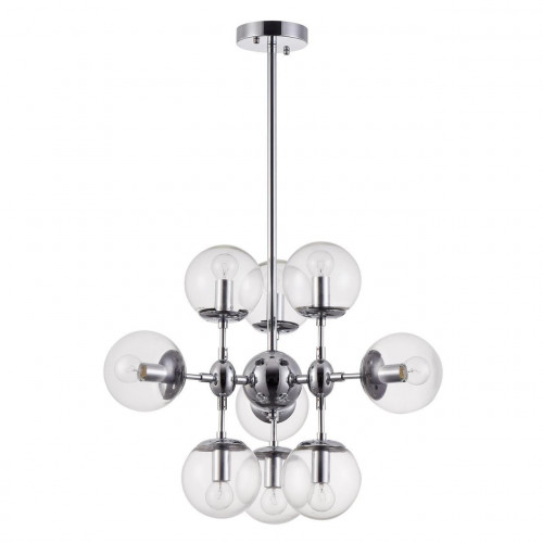 подвесная люстра freya richard fr5596pl-09ch хром в Сочи
