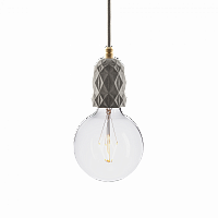 подвесной светильник beton air gray brass в Сочи