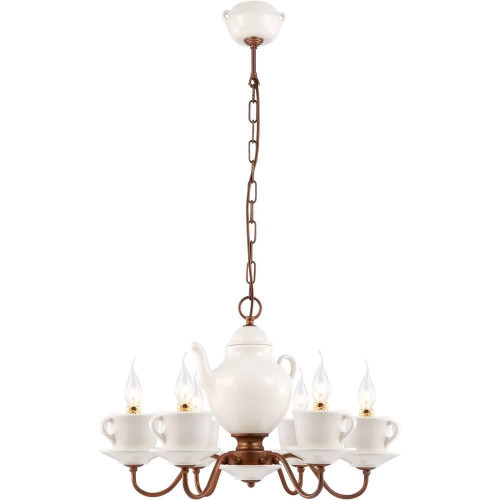 подвесная люстра arte lamp servizio a6483lm-6wh в Сочи