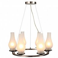 подвесная люстра arte lamp lombardy a6801sp-6br белая в Сочи