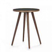 стол кофейный sputnik высота 55 black and brown коричневы в Сочи