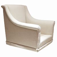 детское кресло мягкое низкое soft белое в Сочи
