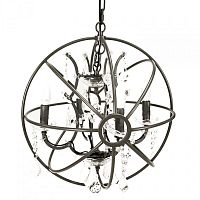 люстра foucault's orb crystal (47*47*64) коричневая в Сочи