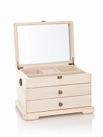 шкатулка с ящичками mobilier de maison белая в Сочи